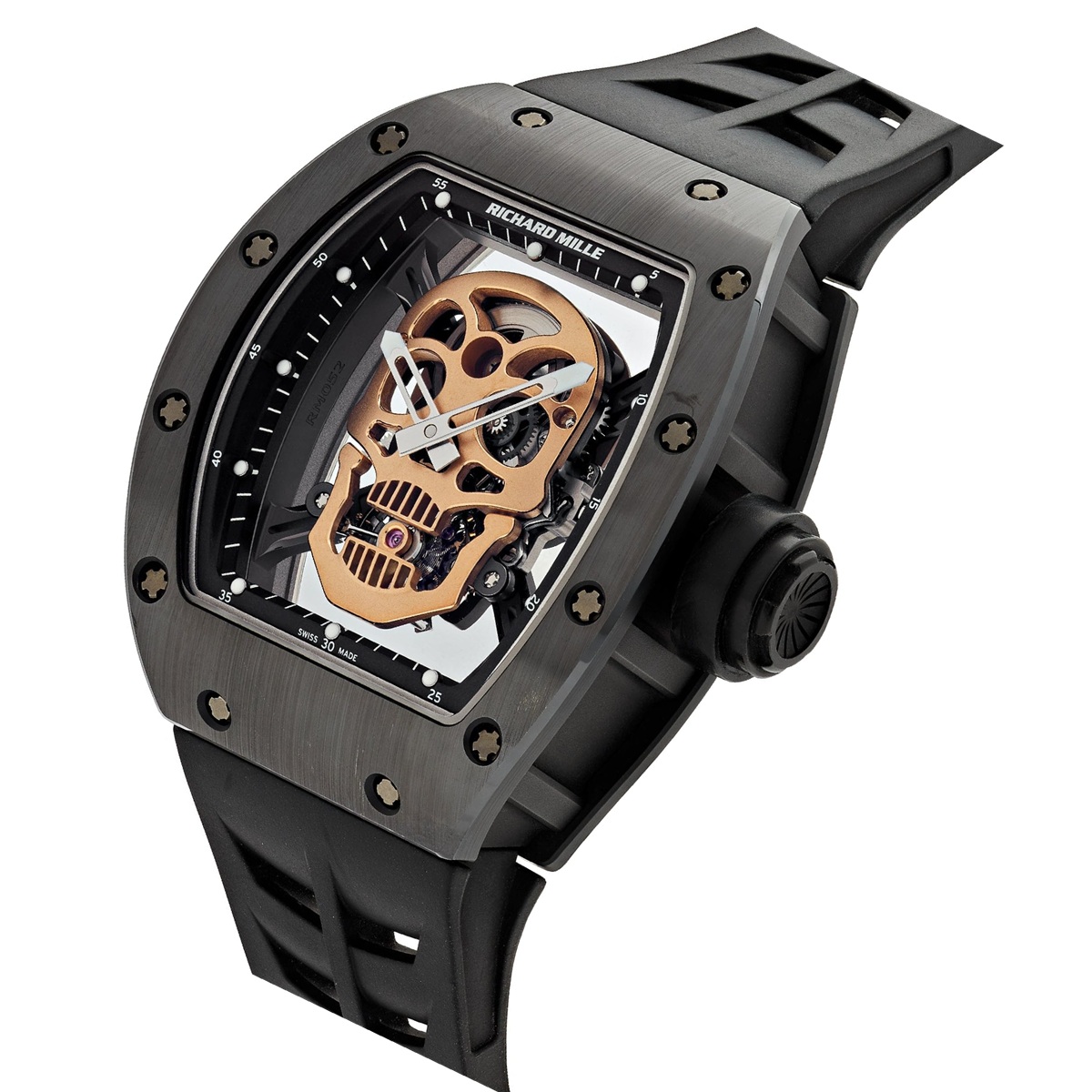 ساعة ريتشارد ميل RM52-01 Skull Asia