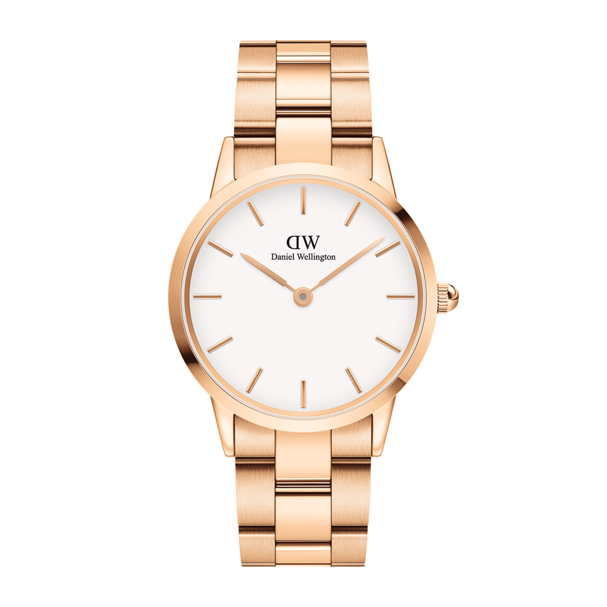 ساعة Daniel Wellington Iconic Link Rose Gold نسائية 32 مم