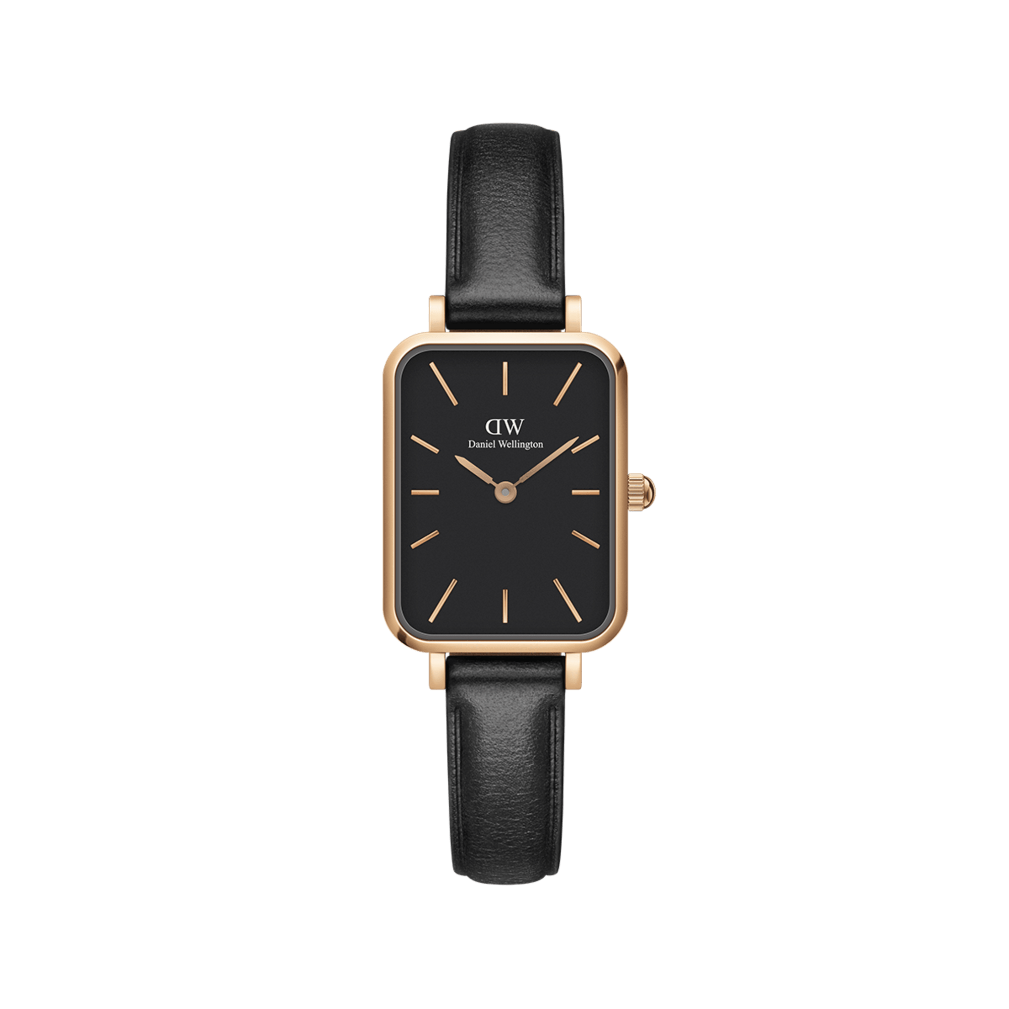 ساعة Quadro Pressed Sheffield Black Rose Gold