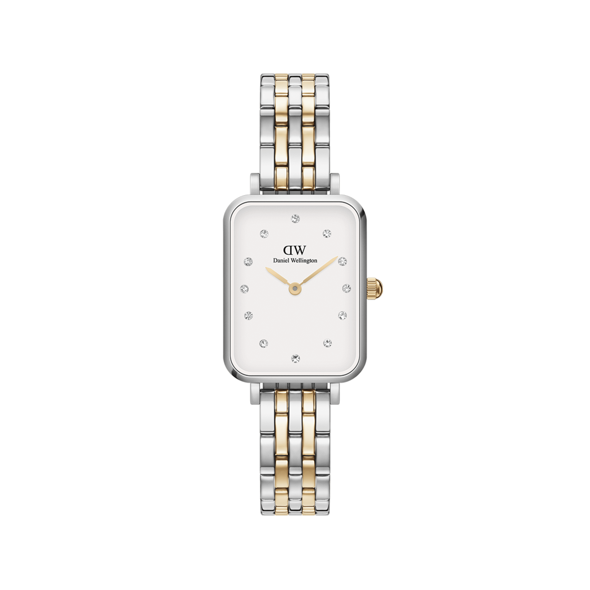 ساعة Quadro Lumine 5-link two-tone