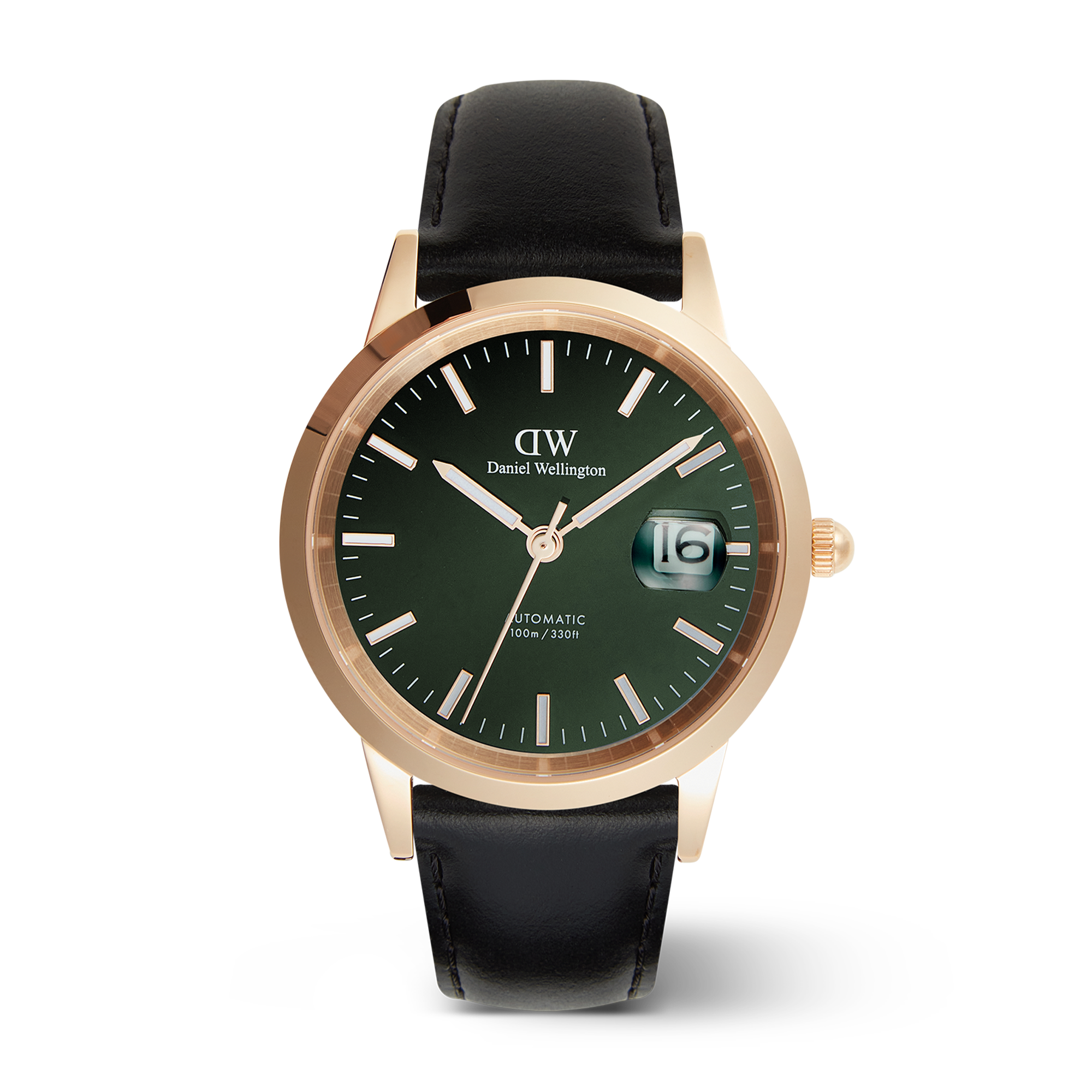 ساعة Iconic Sheffield Automatic ذهبي وردي – 40 مم