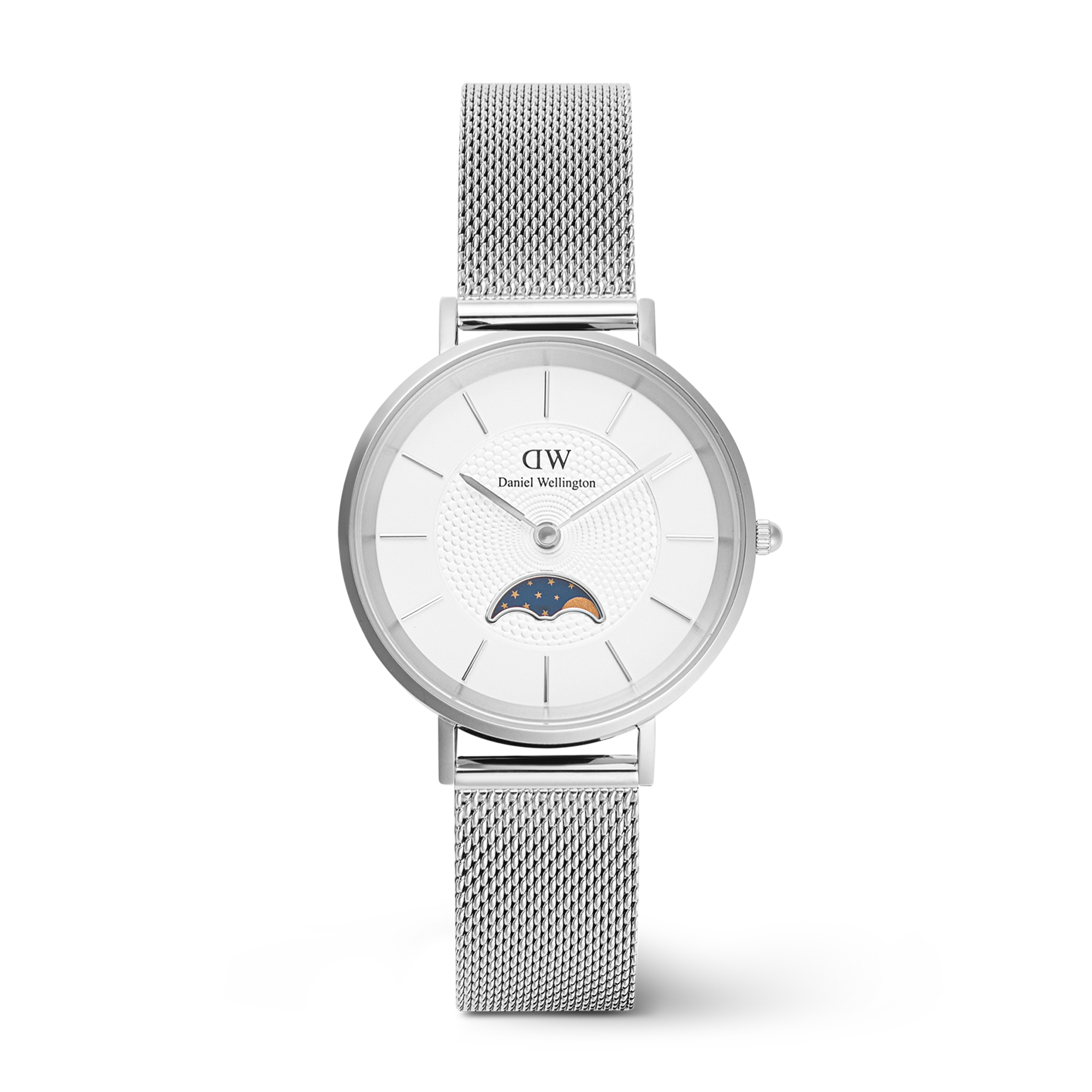 ساعة Daniel Wellington Petite Lune Sterling نسائية 32 مم