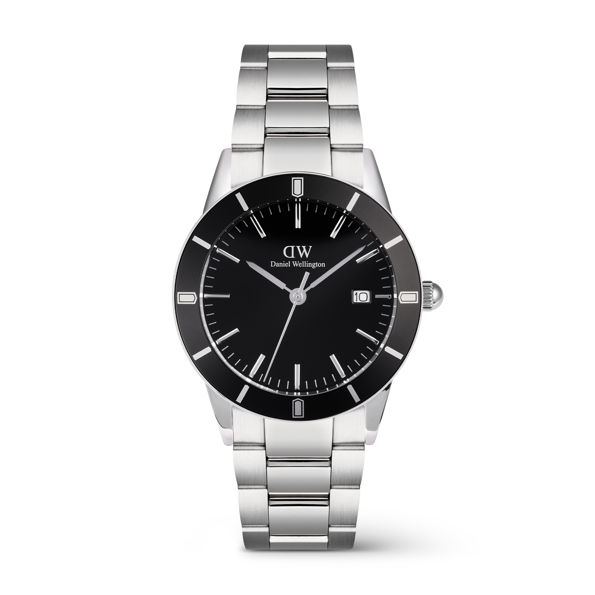 ساعة Iconic Paradigma Link Black Enamel