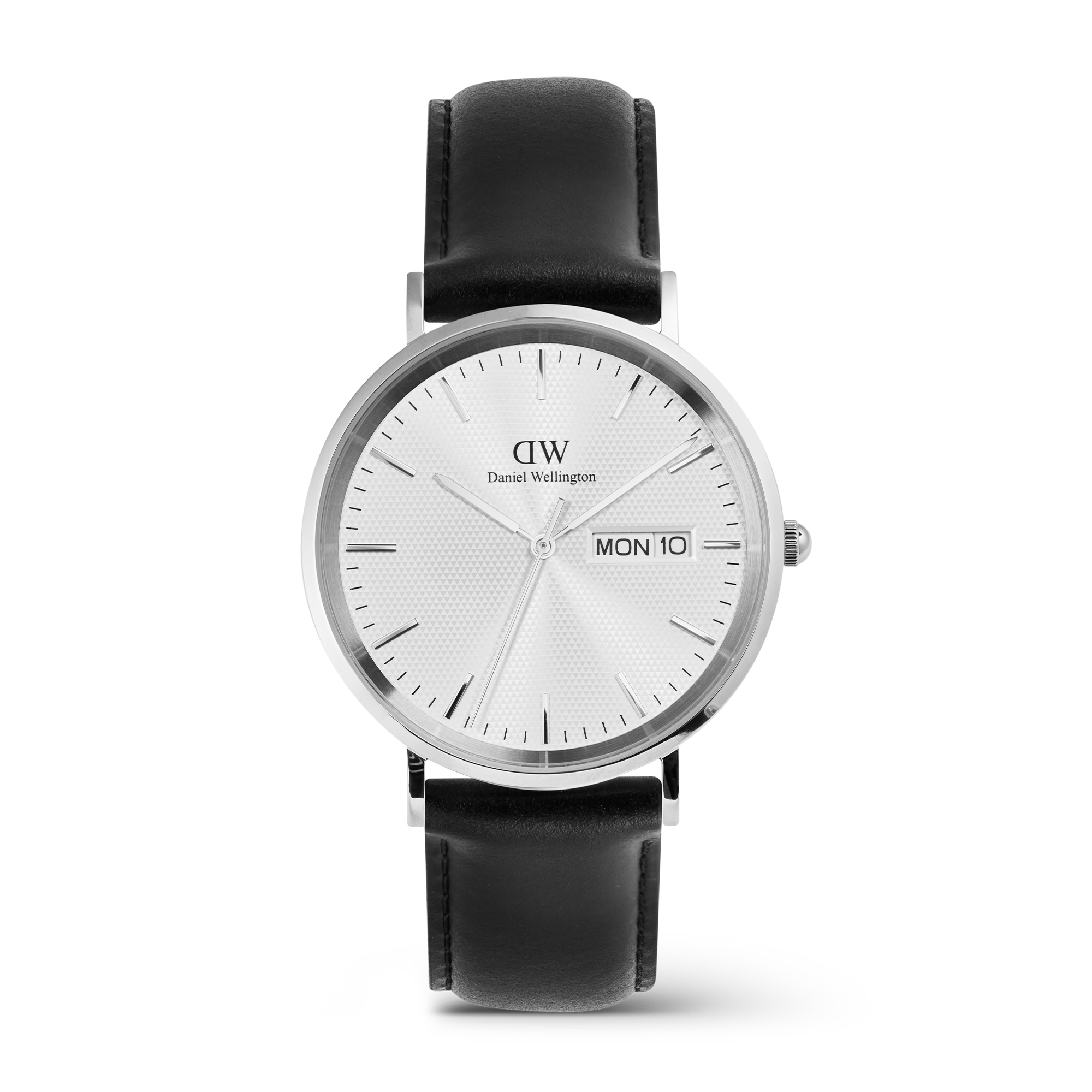 ساعة Daniel Wellington Classic Day Display Sheffield بعرض اليوم والتاريخ 40 مم