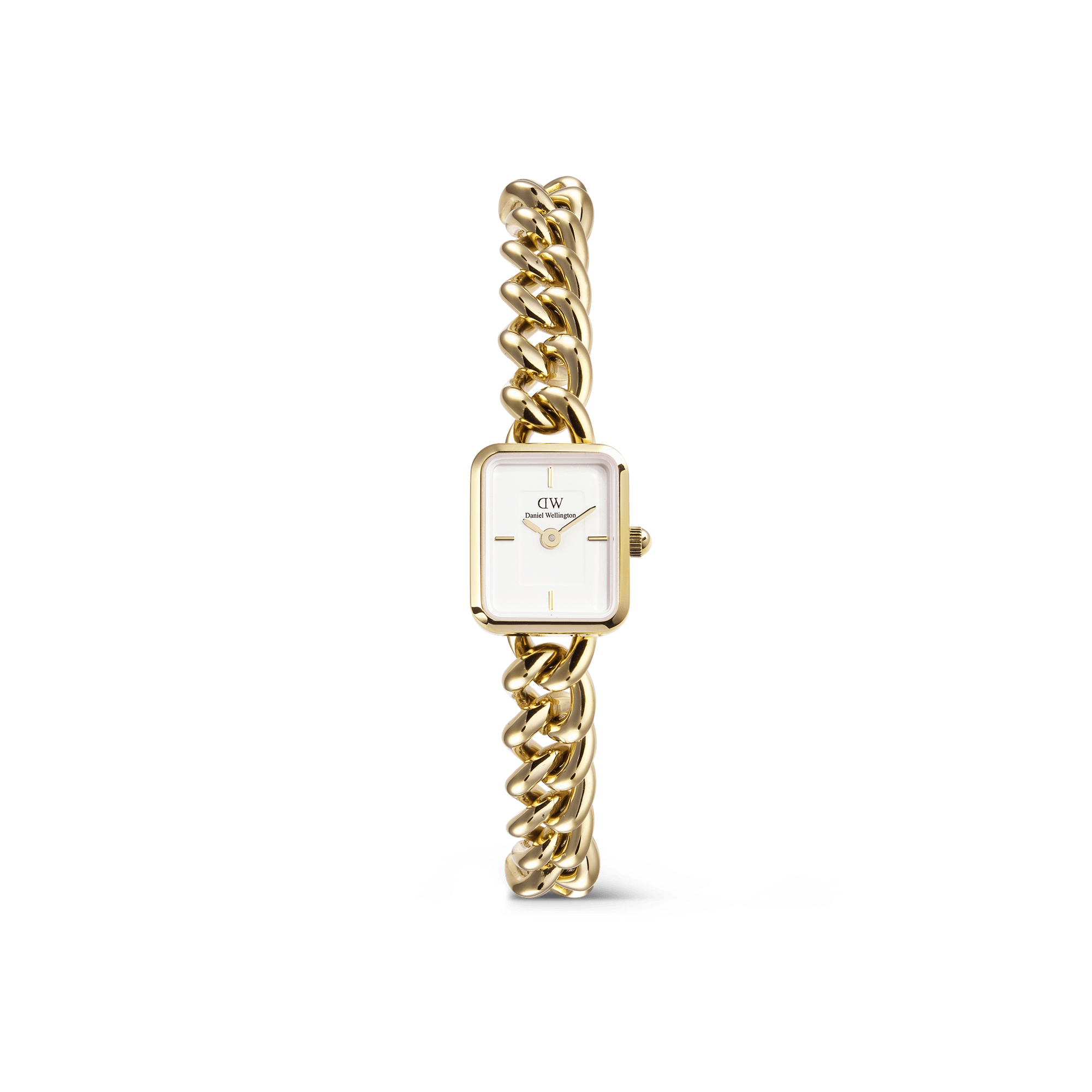ساعة Jolie Chain ذهبي – 15.4x18.2 مم