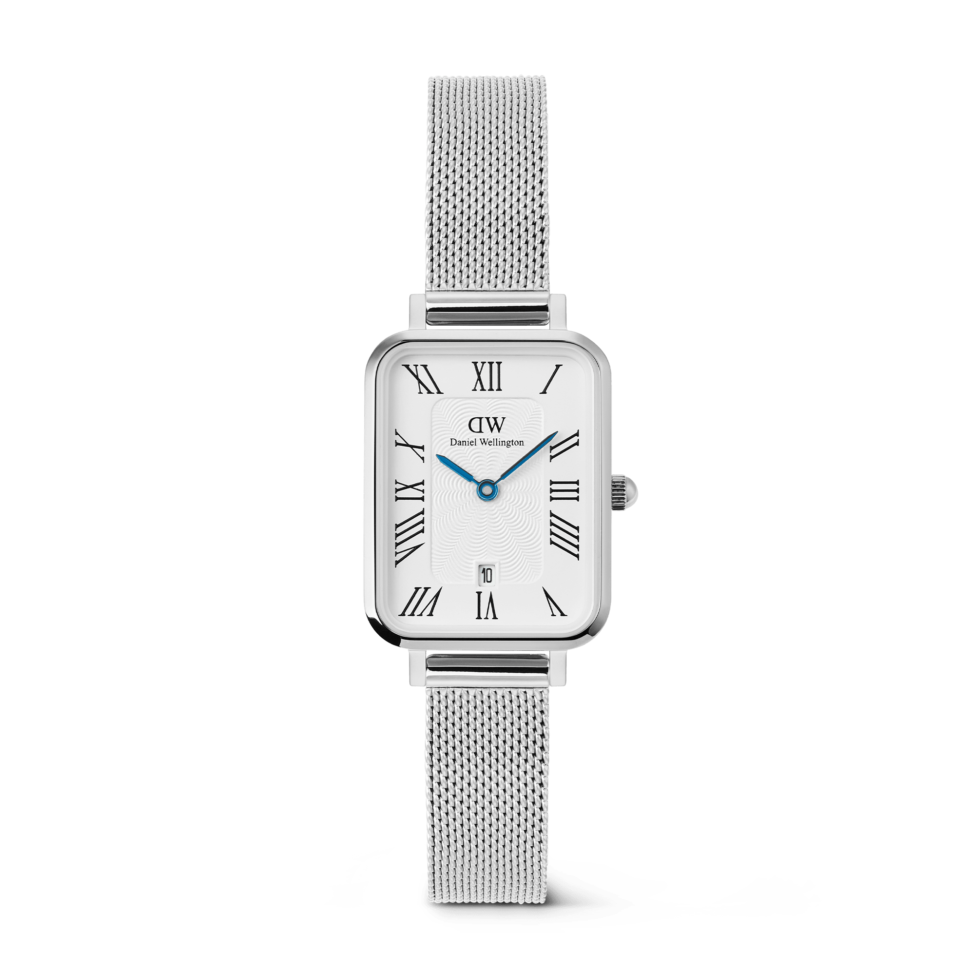 ساعة Quadro Sterling Roman Numerals Date