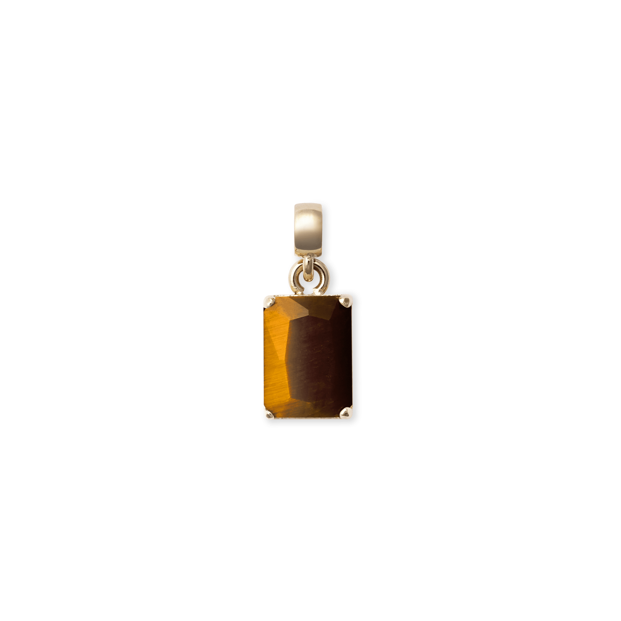 حلية Tiger eye Octagon